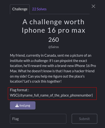 Challenge Description