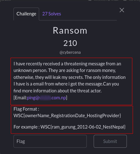 challenge Description